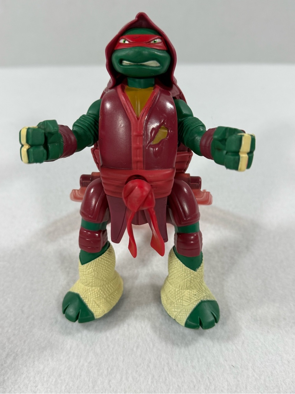 2013 Playmates Toys Teenage Mutant Ninja Turtles Throw 'n' Battle Raphael Figure